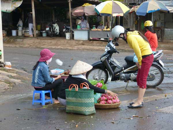A Fruit Seller in Buon Ma Thuot